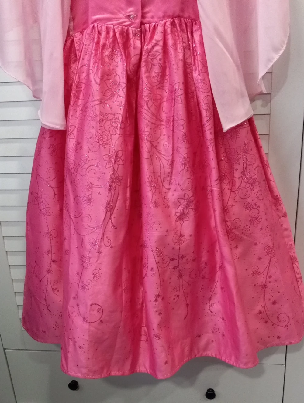 Disney Store Pink Shimmer Princess Costume Dress - Picture 9 of 15